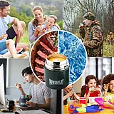 Термос харчовий PowerPlay 9003 Зелений 700 мл