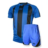 Футбольная форма Europaw 001 сине-черная-1 [XS]