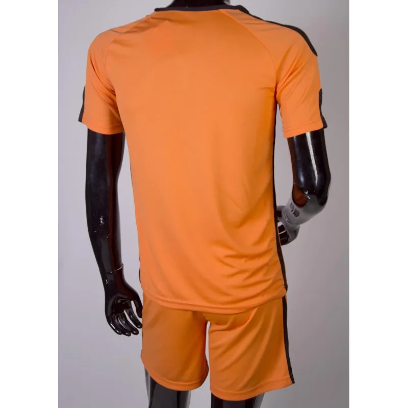 Футбольная форма Europaw 009 оранжево-черная [M]