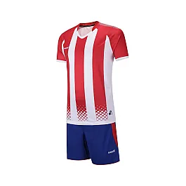 Футбольная форма Europaw 020 красно-белая [XL]