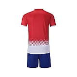 Футбольная форма Europaw 020 красно-белая [XL]