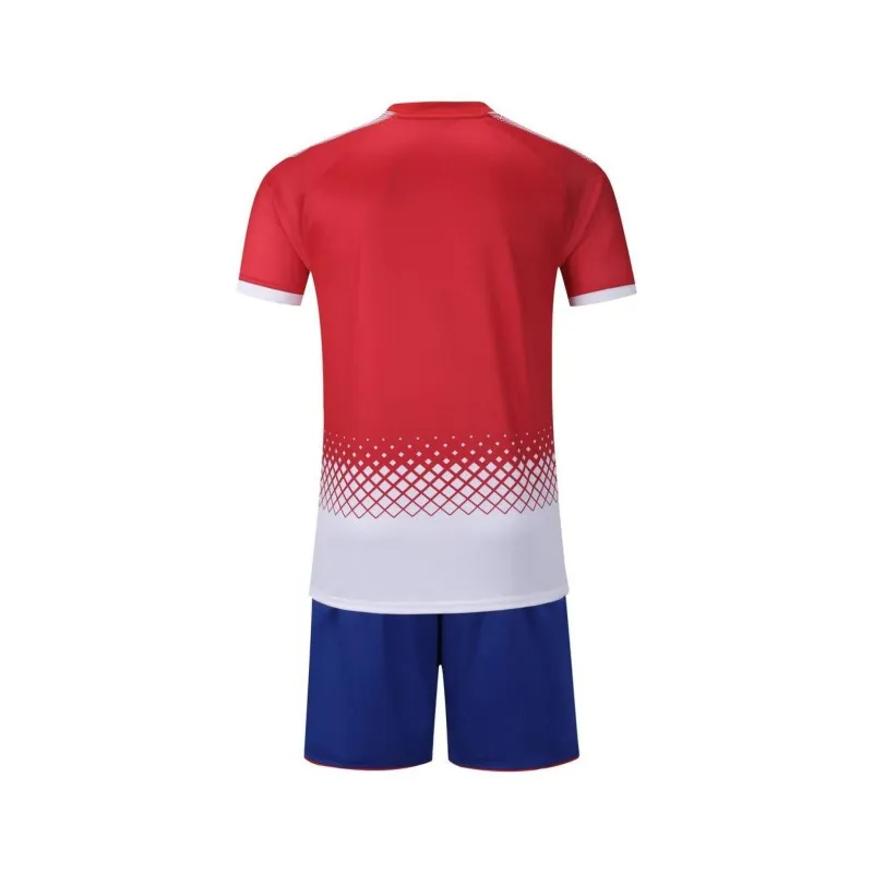 Футбольная форма Europaw 020 красно-белая [XL]