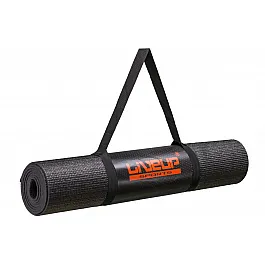 Килимок для йоги LiveUp YOGA MAT TOTAL BLACK