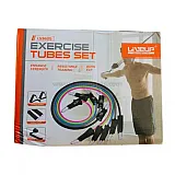 Набір еспандерів 5шт з кріпленнями  LiveUp EXPANDER TUBE SET
