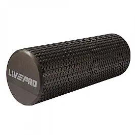 Масажний ролик  LivePro  FOAM ROLLER  чорний  45x1