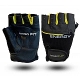 Рукавички для фітнесу PowerPlay 9058 Energy M чорно-жовті