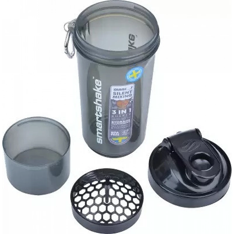 Шейкер спортивний Smartshake Original2GO 600ml Dark Gray