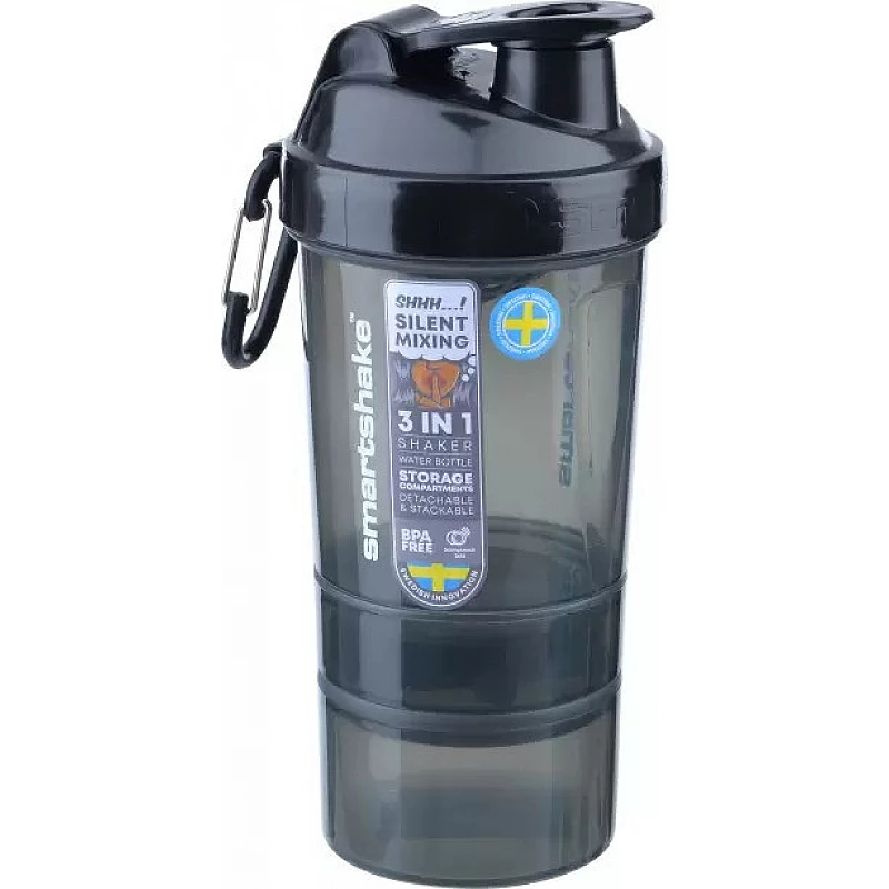Шейкер спортивний Smartshake Original2GO 600ml Dark Gray