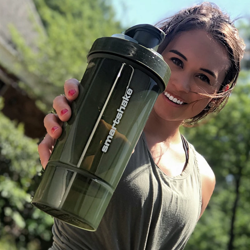 Шейкер спортивний Smartshake Original2GO One 800ml Army Green