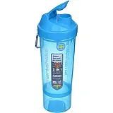 Шейкер спортивний Smartshake Slim 500ml Neon Blue
