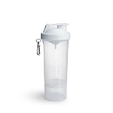 Шейкер спортивний Smartshake Slim 500ml Pure White