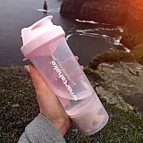 Шейкер спортивний Smartshake Slim 500ml Cotton Pink (Light Lavender)