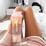 Шейкер спортивний Smartshake Slim 500ml Cotton Pink (Light Lavender)