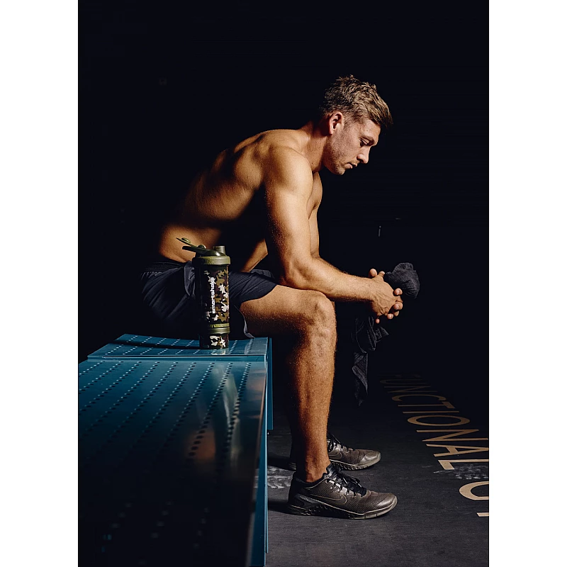 Шейкер спортивний Smartshake Revive 25oz/750ml Camo Green