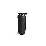 Шейкер спортивний Smartshake Reforce Stainless Steel 30oz/900ml Black