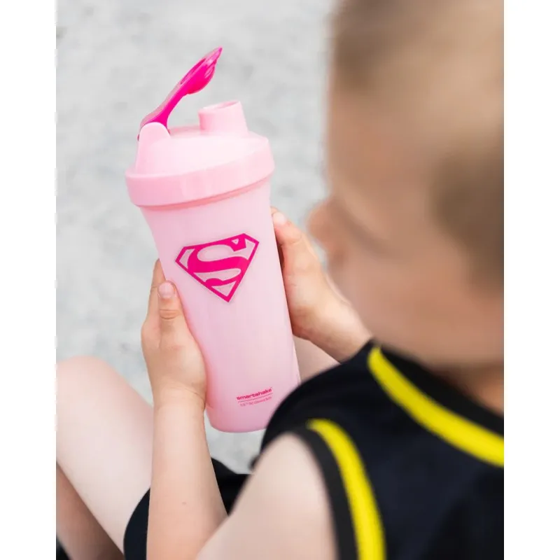Шейкер спортивний Smartshake Lite 800ml DC Supergirl