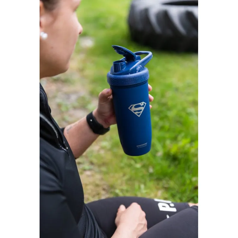 Шейкер спортивний Smartshake Reforce 900ml DC Superman