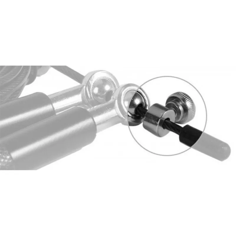 Скакалка швидкісна 4yourhealth Jump Rope Premium 3м металева на підшипниках 0200 Блакитна