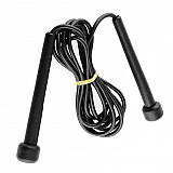 Скакалка 4yourhealth Crossfit Fitness Basic 275cm. регульована 0170 Чорна