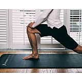 Килимок для йоги та фітнесу + чохол 4yourhealth Fitness Yoga Mat 0132 (180*61*1см) Чорний