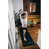 Килимок для йоги та фітнесу + чохол 4yourhealth Fitness Yoga Mat 0132 (180*61*1см) Чорний