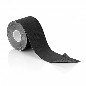 Кінезіологічний тейп 4yourhealth Kinesio Tape 5cm*5m Чорний