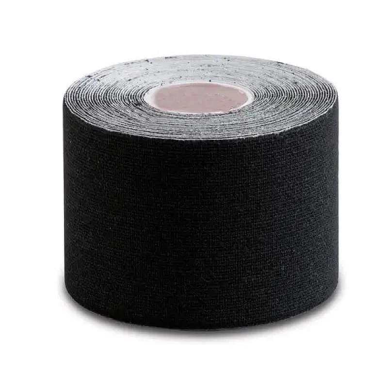 Кінезіологічний тейп 4yourhealth Kinesio Tape 5cm*5m Чорний
