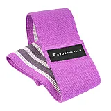 Резинка для фітнесу тканева 4yourhealth Fitness Band Heavy 37 kg. Фіолетова