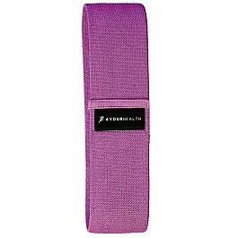 Резинка для фітнесу тканева 4yourhealth Fitness Band Heavy 37 kg. Фіолетова