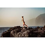 Резинка для фітнесу тканева 4yourhealth Fitness Band Heavy 37 kg. Фіолетова