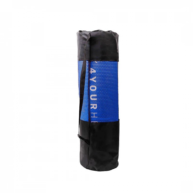 Килимок для йоги та фітнесу + чохол 4yourhealth Fitness Yoga Mat 0101 (180*61*1см) Синій