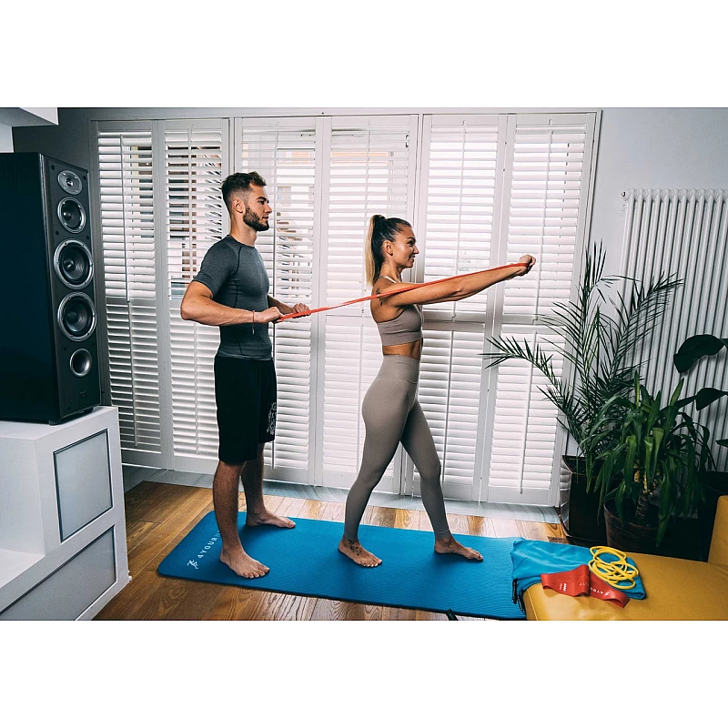 Килимок для йоги та фітнесу + чохол 4yourhealth Fitness Yoga Mat 0101 (180*61*1см) Синій