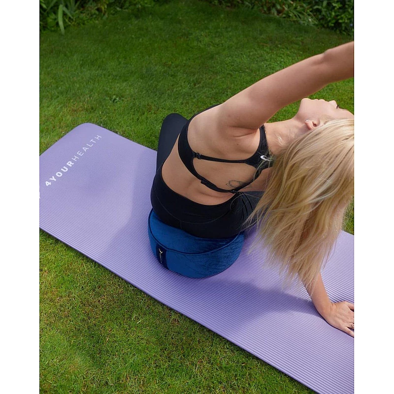 Килимок для йоги та фітнесу + чохол 4yourhealth Fitness Yoga Mat 0095 (180*61*1см) Фіолетовий