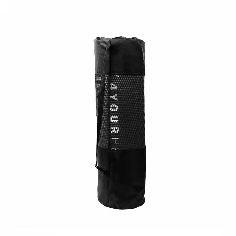 Килимок для йоги та фітнесу + чохол 4yourhealth Fitness Yoga Mat 0118 (180*61*1см) Сірий