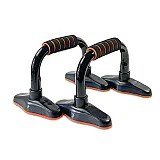 Опори для віджимання від підлоги 4yourhealth 1054 Push-Up Bars Premium Stell Black