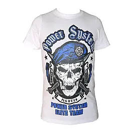 Футболка для фитнеса и бодибилдинга Power System PS-8003 Baretta White M