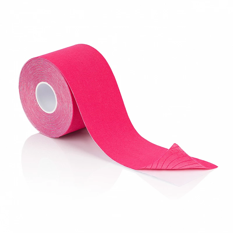 Кінезіологічний тейп 4yourhealth Kinesio Tape 5cm*5m Рожевий