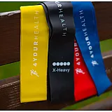 Фітнес резика 4yourhealth Mini Band Level 3 (5-10кг.) жовта