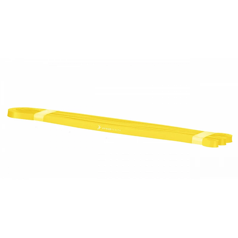 Гумова петля для тренувань 4yourhealth Power Band Level 1 (2-6кг.) жовта (0897)