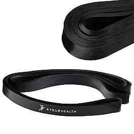 Гумова петля для тренувань 4yourhealth Power Band Level 3 (12-30кг.) чорна (0910)