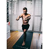 Гумова петля для тренувань 4yourhealth Power Band Level 3 (12-30кг.) чорна (0910)