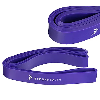 Гумова петля для тренувань 4yourhealth Power Band Level 4 (16-39кг.) фіолетова (0927)