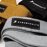 Набір тканевих еспандерів 3шт. 4yourhealth 208см. (25/35/45кг.)