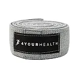 Набір тканевих еспандерів 3шт. 4yourhealth 208см. (25/35/45кг.)