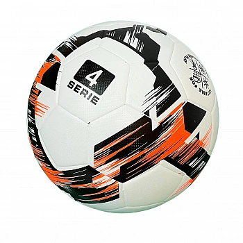 Мяч футбольный Europaw Proball2202 черный-оранжевый [№4]