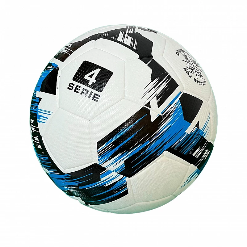 Мяч футбольный Europaw Proball2202 синий-черный [№4]