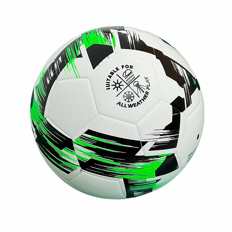 Мяч футбольный Europaw Proball2202 зеленый-черный [№4]