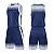 Баскетбольная форма Europaw Invincible 22 темносиний-белый [2XL]