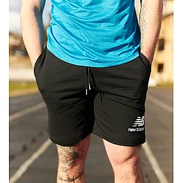 Шорти New Balance Ess Stacked Logo