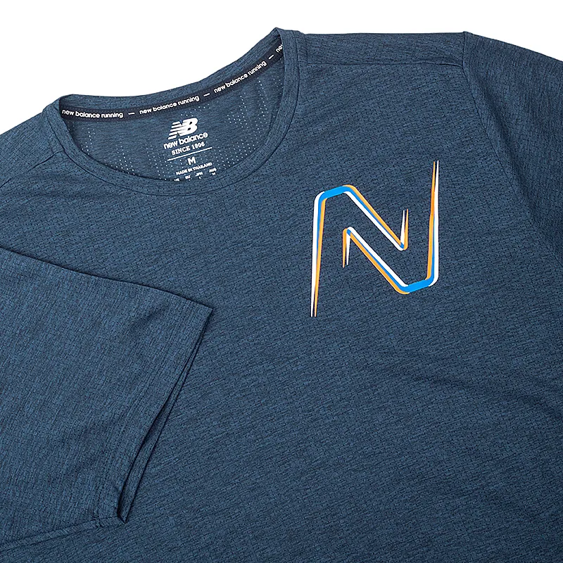 Футболка New Balance Graphic Impact Run SS